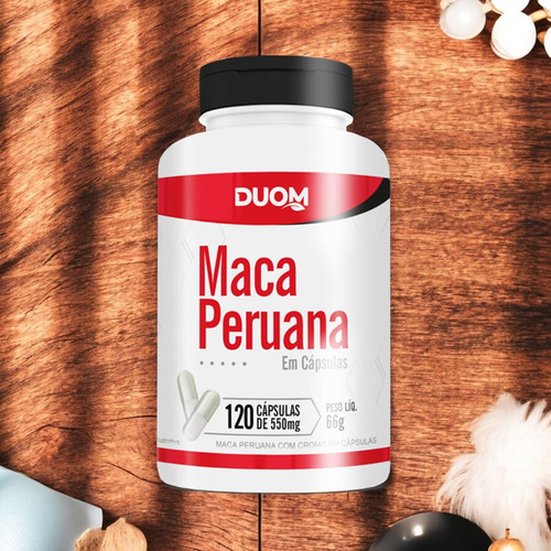 Maca Peruana Duom 2 X 120 Cápsulas