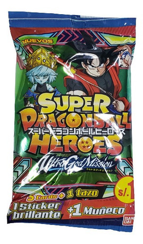 Cards Super Dragon Ball Heroes - Ultra Gold Mission 10sobres