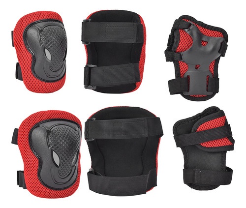 Rodilleras Para Patines, Conjunto De Equipo De Protección En