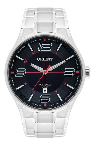 Relógio Orient Masculino Mbss1306 P2sx Prata