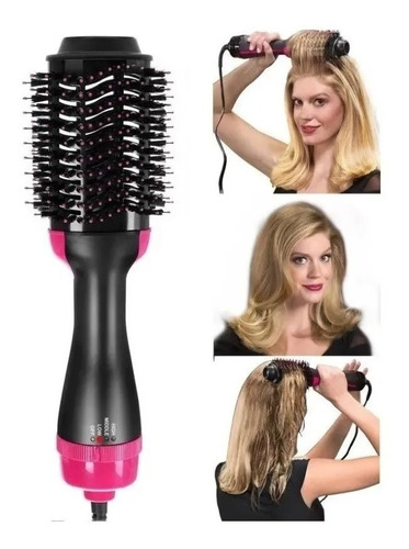 Cepillo Alisador Secador 360º Brushing Peine Anti Frizz