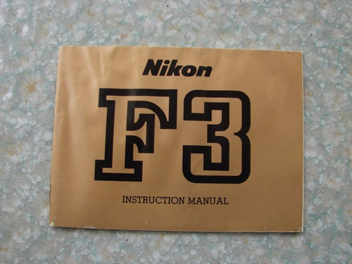 Manual Nikon F3 En Italiano