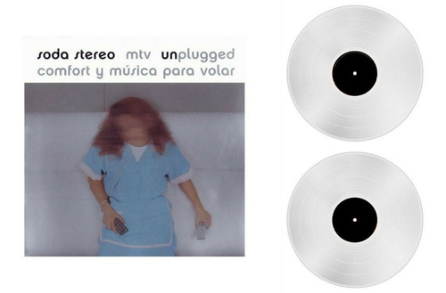 Vinilo Comfort Y Música Para Volar Soda Stereo Transparente