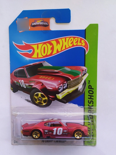 Hot Wheels 70 Chevy Chevelle Rojo 194/250