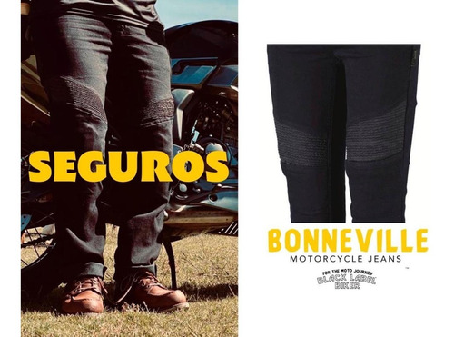 Imagen 10 de 10 de Pantalón Motociclista Kevlar Black Label Biker Lincoln