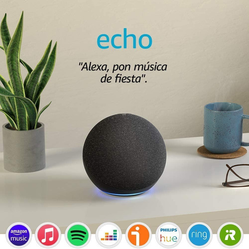 Amazon Echo Xl, 4ta Gen. Alexa, Parlane Extra Grande *itech