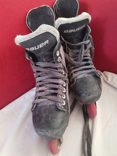 Patines En Línea Bauer Roller Hockey 4 D Equivalente A 36 Argentino 7.268 Cm Gris Oscuro (Usado)