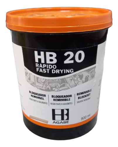 Hb-20 Bloqueador Rápido Removivel 900ml