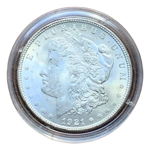 Robmar-usa-morgan 26,73 Gs. Plata-0,900-año 1921-con Capsula (Usado)