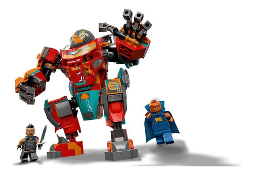 Imagem 4 de 8 de Lego 2 Em 1 Do Homem De Ferro Sakaariano De Tony Stark 76194