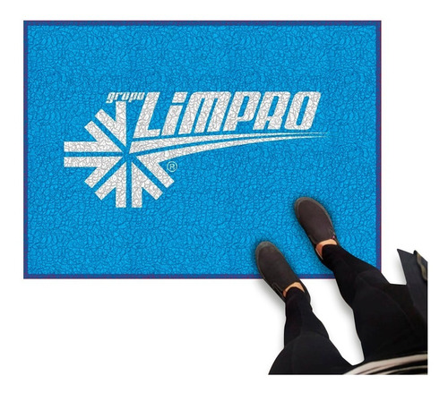 Tapete Entrada Personalizado Con Logotipo Diseño 150x100 Cm 1.5 M 1 M Personalizable
