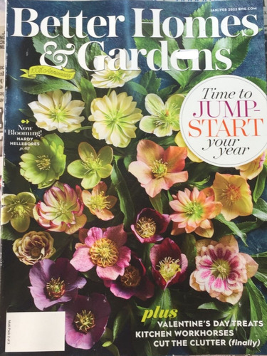 Revista Better Homes And Gardens Norteamericana De Feb 2022