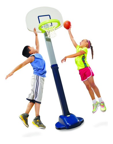 Set Aro De Basket C Soporte Ajustable Little Tikes P/ Niños