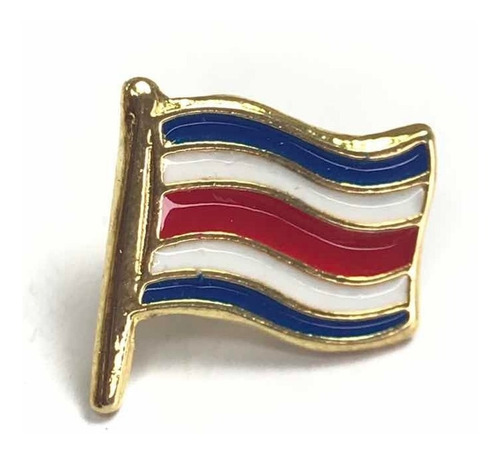 Imagen 8 de 9 de Pin Bandera Costa Rica