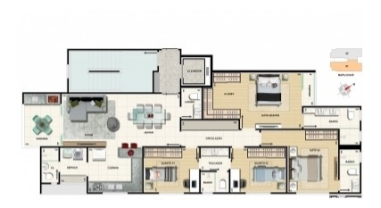 Imagem 21 de 25 de Apartamento Com 4 Quartos Para Comprar No Cidade Nova Em Belo Horizonte/mg - 15559