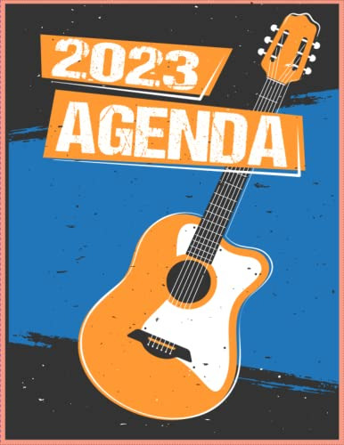 Agenda Semana Vista 2023: Agenda 2023 A4 Grande - Planificad