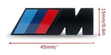 Logo Emblema Front Grill Bmw M Power Para Parrilla Karvas