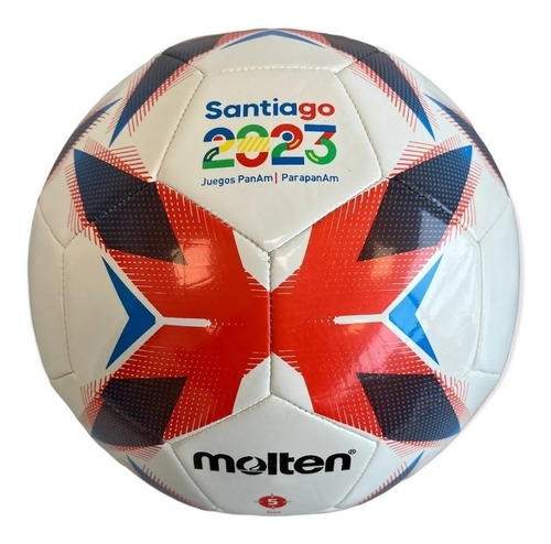 Balón Fútbol Molten Panamericanos Santiago 2023 Color Blanco