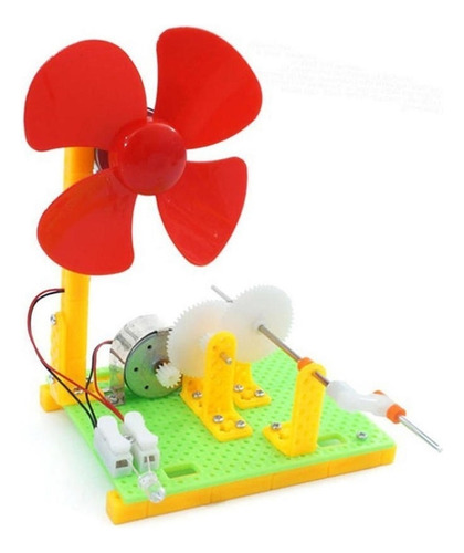 A Kit Físico De Plástico For Montar Generador De Manivela