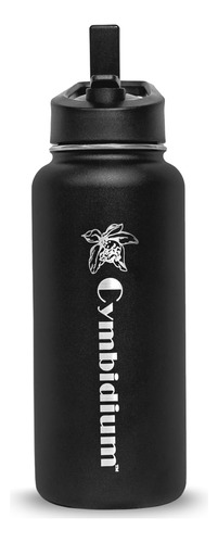 Cymbidium Botella De Agua Deportiva De 32 Oz  Tapa De Popot