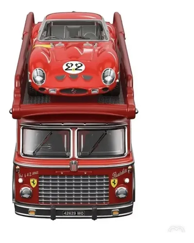 ホットウィール チームトランスポート フェラーリ250GTO＆フィアッ Hot Wheels Team Transport Ferrari 250 Gto Fiat 642 Mattel