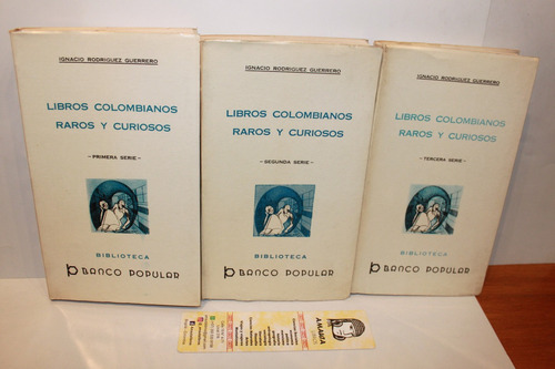 Libros Colombianos Raros Y Curiosos