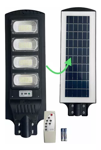 Foco Solar 120W, Autonomía de más de 8 Horas a Máxima Potencia