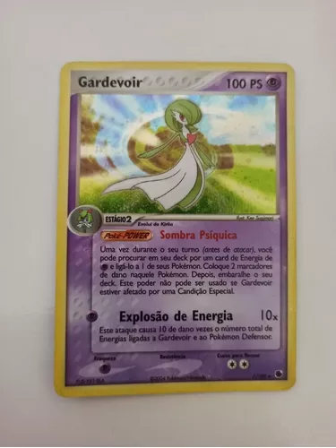 Card Pokemon Gardevoir Original Copag