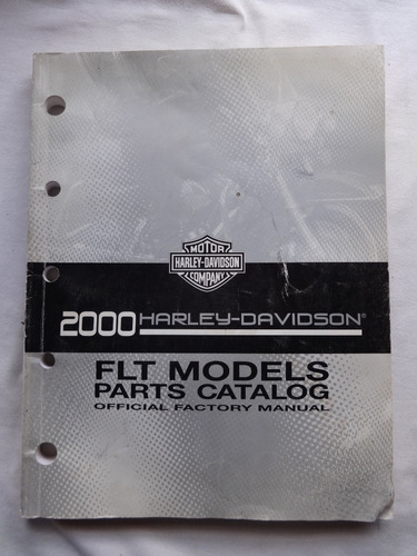 Manual Despiece Harley Davidson Flt 2000 Moto Catalogo Pieza