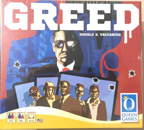 Greed - Jogo De Tabuleiro - Board Game - Em Inglês