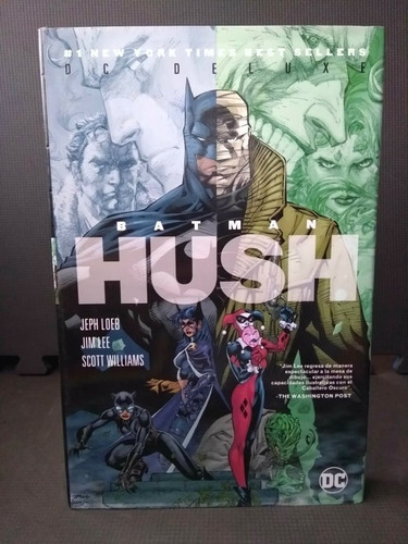 Batman Hush Dc Comic Deluxe Portada Heroes