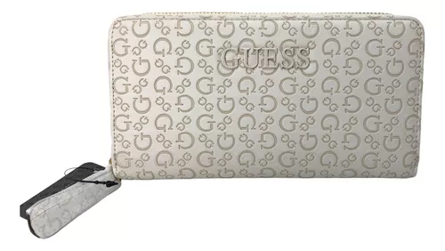 Cartera Guess Para Mujer Monograma Aa826355 Rosa