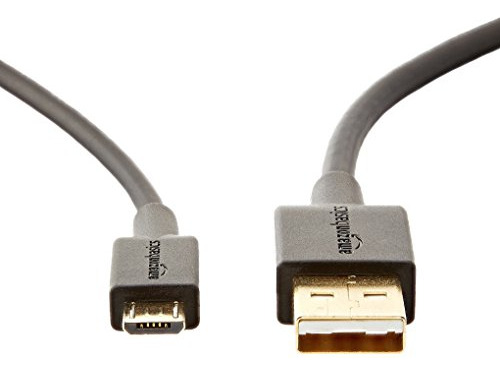 Cable Usb 2.0 Macho A Micro Usb Negro 6 Patas