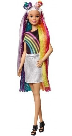 Barbie Peinado De Arcoíris Barbie Peinado De Arcoíri Tk813