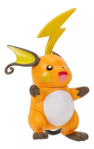 Figura Pichu - Pikachu - Raichu, Pokemon - Sunny Brinquedos