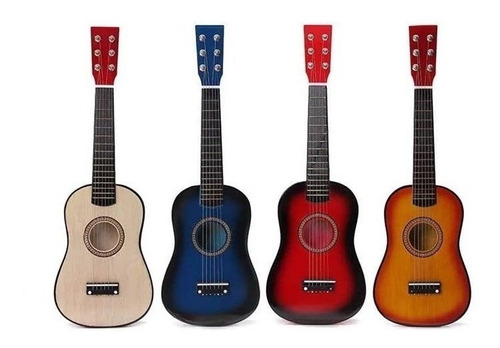 Guitarra Para Niños De Madera 25 Pulgadas Incluye Pua