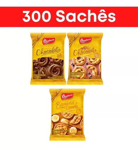 Biscoito Amanteigado Chocolate Bauducco - Sachê com 2 unidades