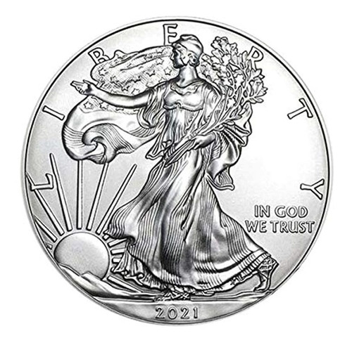 2021 American Silver Eagle .999 Fine Silver With Our Certifi