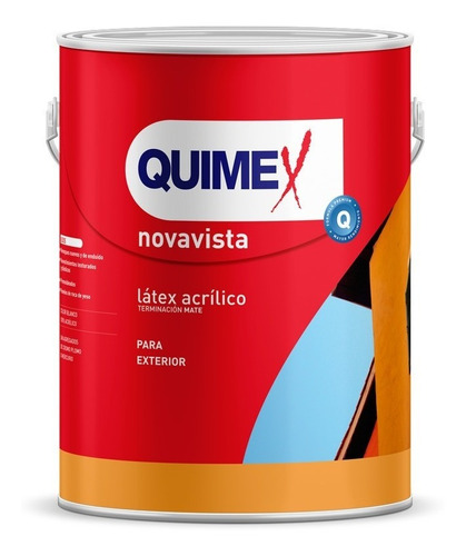 Sup Latex Acrilico Exterior Novavista 4 Lit Quimex Prote E 