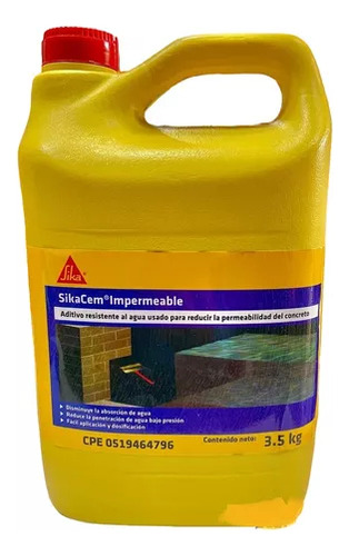 Sika Cem Impermeable Galón 