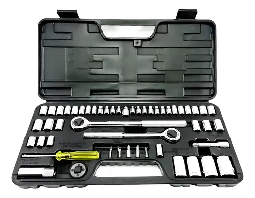 Juego De Copas Y Destornillador 52 Pcs