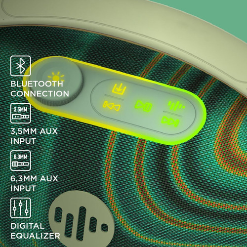 Stromberg Altavoz Bluetooth Portátil De Force, Potencia De 9