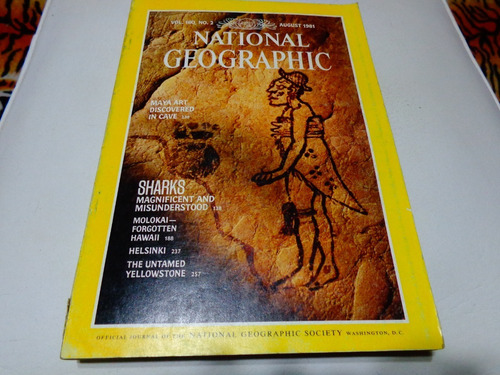 Revista National Geographic Agosto 1981 Ingles