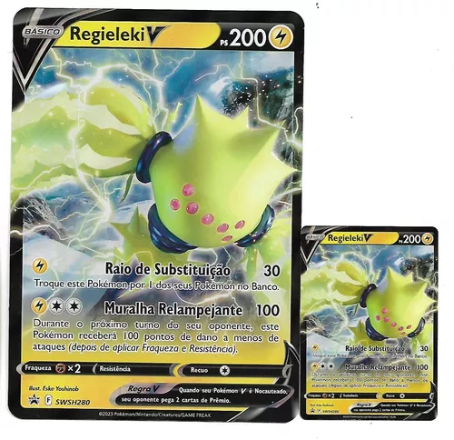 Regieleki V Promo Jumbo E Regieleki V Promo Normal Pokémon