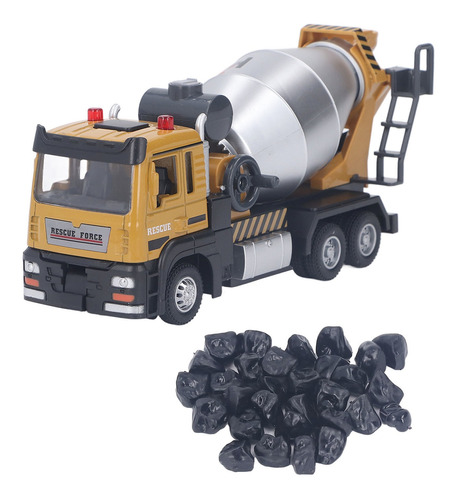 Camión De Juguete Rc Cement Mixer A Escala 1:32 Con Mando A