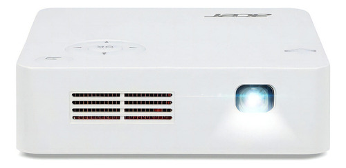 Projetor branco portátil Acer C202i Wi-Fi 300 lúmens branco