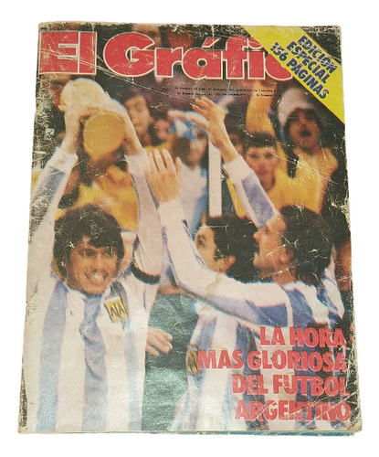 Antigua Revista El Gráfico Edición Especial 156 P Junio 1978