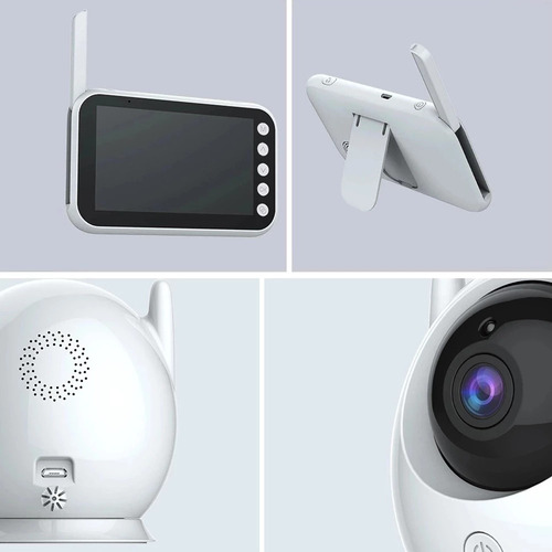 Cámara Baby Monitor Bebes Micrófono Visión Nocturna Abm100s