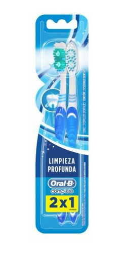 Cepillo Dental Oral B 2x1 Limpieza Profunda Complete