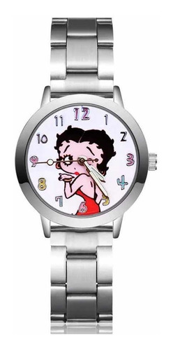 Reloj Importado Mujer Pulsera Metálica Betty Boop | Cuotas sin interés Reloj Importado Mujer Pulsera Metálica Betty Boop | Cuotas sin interés